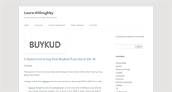 Desktop Screenshot of laurawilloughby.org.uk